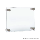  Wall Mounted Acrylic Picture Frame Poster Display Floating Sign Holder