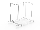  Easy Assemble Clothes Display Hang Stand Retail Store Clothes Rack