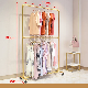  Boutique Store Display Stand Stainless Steel Pipe Clothing Racks