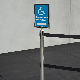  Black Metal Billboard Foam Sign Holder with Base Retractable Floor Standing Poster Frame Stand