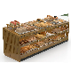  Wooden Modular Bread Display Rack