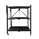  Adjustable Folding Removing Storage Rack Shelf Stand for Home Kitchen Dining Room
