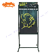 Giantmay Fashion Landscape Exhibition Banner Shelf Metal Poster Display Rack Stand Advertising