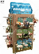  Pop up Paper Cardboard Corrugated Hook Floor Display Stand Rack