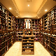  Modern Luxury Hotel Constant Temperature Wine Rack Storage Cabinet Wine Display Cellar Furniture for Home