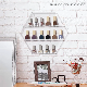  Clear Wall-Mounted Acrylic Nail Polish Storage Display Rack for Nail Salon