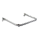  Metal Chrome Display Handrail