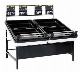  Foldable Spermarket Fruit and Vegetable Display Rack
