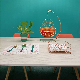  Customized Pear Shape Modern Fashion Metal Fruit Gold Baskets Fruit Vegetable Display Rack for Living Room Anteroom Kitchen