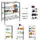  4 Tiers Chrome Plated Mini Wire Rack Wire Display Shelf