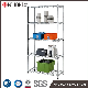 New Design 5 Tiers Light Duty Chrome Wire Display Rack
