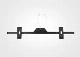  Simple Bottom Hanger with Metal Hook for Display Hy-3100