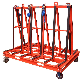  Multiple Purpose Heavy Duty Granite Marble Slab Storage Rack Display for Transport Rack Trolley a Frame Glass Steel Rack