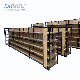  Customized Wood Material Supermarket Shelf Convenience Store Gondola Display Grocery Storage Rack