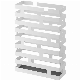 European Style Slim White Umbrella Metal Display Stand