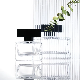  Custom 30ml 50ml 100ml Rectangle Spray Glass Perfume Bottle with Black Spray Cap