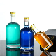  750ml 900ml 1000ml Round Shape Thick Wall Glass Wine Bottle with Wood Cork for Household Glass Packaging