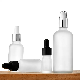  Coated Frosted Matte Black Glass Essential Oil Glass Dropper Bottles for Sale