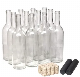  750ml Vodka Wine Bottle with Cork Glass Bottle