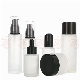 Eco-Friendly Empty Frosted Glass Spray Bottle for Skin Care 30ml 100ml Cosmetic Pump Glass Lotion Bottle Skin Care Packing