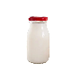  100ml Round Shaped Milk Glass Bottle Beverage Glassware