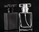 Round Bottles 10ml Empty Glass Perfume Bottles Spray with Clear Metal Lid