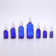 Good Sale Blue Glass Body Care Skincare Dropper Cosmetic Essential Oil Bottle