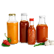  350ml 12oz Transparent Glass Bottle for Ketchup Tomato Sauce