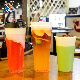  90 Caliber 500ml Disposable Plastic PP Cup 16oz Injection Cup for Juice with Customized Logo