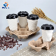  Customized 4 Cup Pulp Mould Cup Carrier Coffee Cup Holders