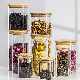 Wholesale High Borosilicate Glass Square Storage Jars Kitchen Storage Containers with Wood Lids, Airtight Containers, Vacuum Containers