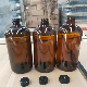  China Wholesale 250ml 500ml 1000ml Amber Boston Glass Bottle Brown Pesticide Medicine Chemical Reagent Glass Bottle Water Bottle