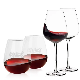  Long Stem Large Size Clear Red Wine Glass Goblet Clear Transparent Crystal Wine