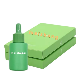  Empty Cosmetics 1oz Round Matte Scrub Facial Essence Bottle 20ml30ml50ml Essential Oil Glass Bottle with Christmas Gift Box Packaging