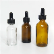  Amber Glass Bottles with Dropper for Essential Oil, Lotion and Skin Beauty