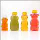 250ml Transparent Bear Shape Milk Juice Honey Bottle with Aluminium Lid