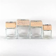 Empty Grey 2oz 4oz 7oz Round Black Glass Aromatherapy Reed Diffuser Fragrance Glass Bottle with Stopper manufacturer