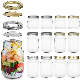 Empty Clear Food Glass Mason Jar for Pickle with Airtight 2-PC Lids manufacturer
