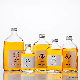  Flat Juice Beverage Flask 200ml Cold Brew Coffee Glass Bottles