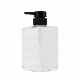  400ml Square Shape Refillable Empty Shampoo Gel Dispenser Bottle
