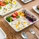  Good Product Biodegradable Disposable Bagasse Food Tableware Compostable 3\4\5 Compartment Tray