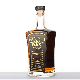  Wholesale 750ml 750 Ml Glass Liquor Spirit Bottle Whiskey Vodka Bottle with Logo and Cork