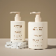  Eco Friendly PCR Material Plastic Shampoo Shower Gel Packaging Bottle