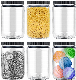  Customized Logo Food Grade Pet Plastic Jar with Lid