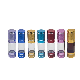 Customized Round Cosmetic Packaging Different Colours Aluminum Cap Airless Plastic Bottle