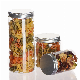 Empty Transparent Candy Cookies Food Storage Cosmetic Plastic Cream Jars