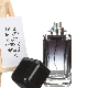  Wholesale Rectangle 100ml Custom Black Color Square Cap Glass Perfume Bottle