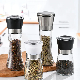 Hot Sale Stainless Steel Seasoning Bottle Spice Salt Pepper Grinder Glass Bottle