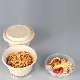  Environmentally Friendly Disposable Paper Pulp Packaging Lunch Box High-End Biodegradable Takeout Containers