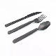  Disposable Biodegradable PLA Knife Fork Spoon Compostable Cutlery